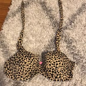 Victoria Secret leopard bikini top